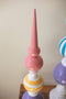 Set of 2 Painted Metal Finials | Seasonal | Easter