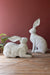 Set of 2 Rustic Metal Rabbits | Seasonal | Easter